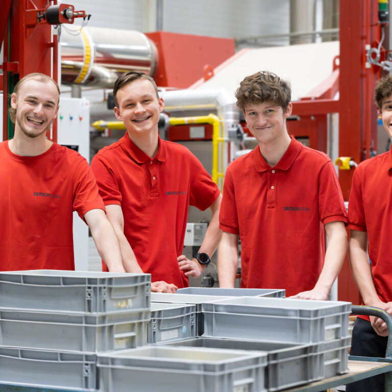 Auszubildenden bei CERA SYSTEM 2025/26.